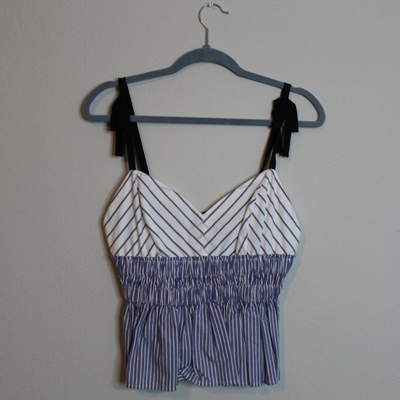 Cropped Bow Strap Tank - NWOT - Picture 3 of 4